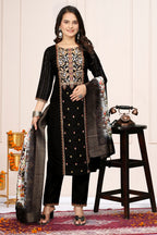 Black Kurta Set