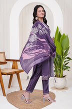 Kukis Kurta Set - Purple Color